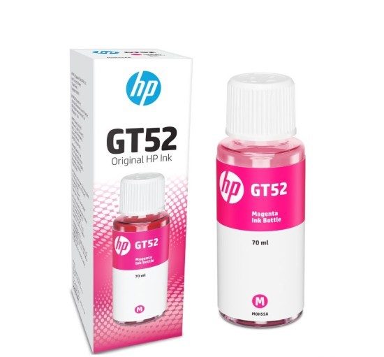 HP GT52 MAGENTA INK BOTTLE - ORIGINAL