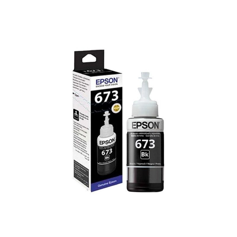 EPSON INK BOTTLE 673 BK