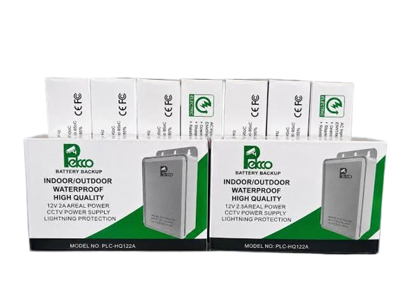 PELCCO PLC - HQ122A12V 2.5 A BATTERY BACKUP POWER SUPPLY