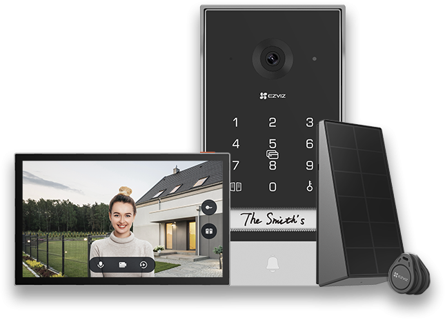 EZVIZ EP7 2K Smart Home Solar-Powered Video Doorphone CS-EP7-R100-1W2HTFC
