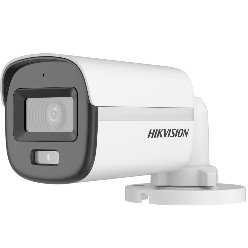 DS-2CE10DF0T-PFS  2MP COLORVU AUDIO FIXED MINI BULLET CAMERA