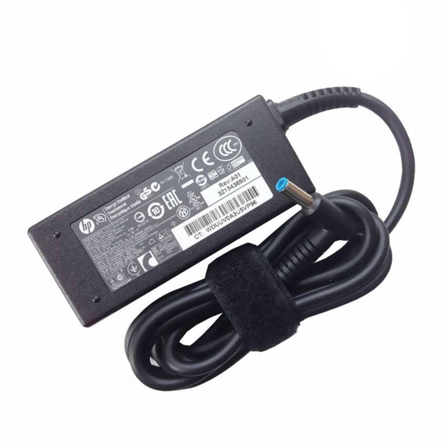 HP 45W 19.5V - 2.31A  4.5MM  BLUE PIN LAPTOP CHARGER ADAPTER