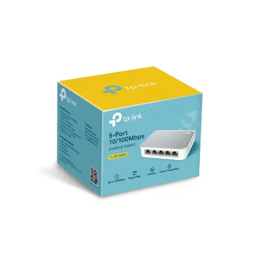 TP LINK 5 POART 10/100Mbps DEKSTOP SWITCH  TL-SF1005D