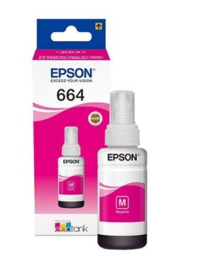 EPSON INK BOTTLE 664 MAGENTA (ORIGINAL)