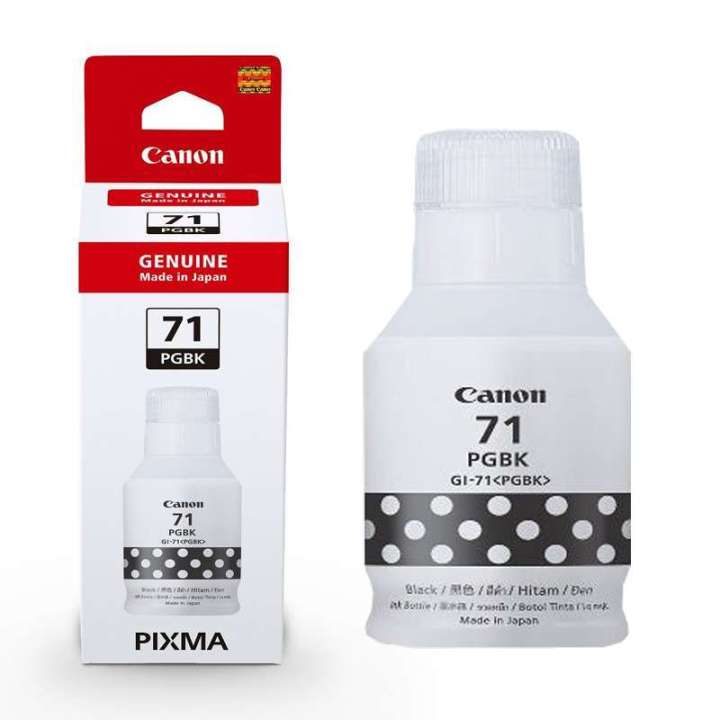 CANON GI 71 BLACK INK BOTTLE (ORIGINAL)