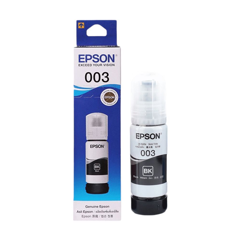 EPSON 003 BLACK INK BOTTLE - ORIGINAL